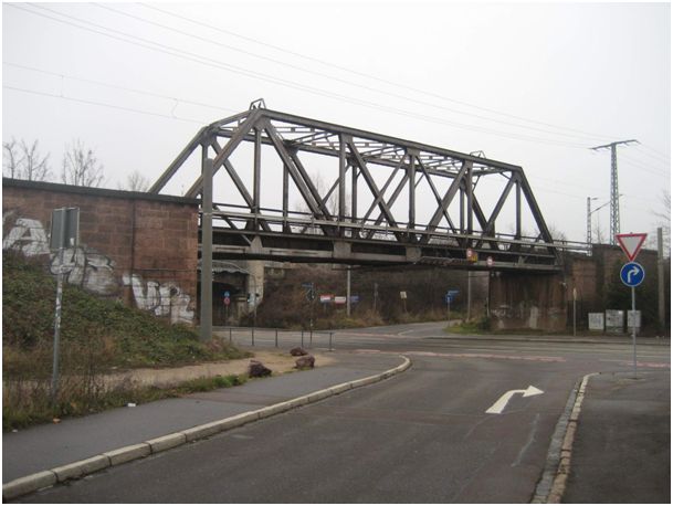 Umbau Merseburger Straße /Erweiterung der Rosengartenbrücke